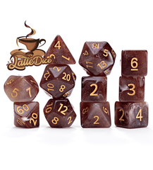 Aether Dice - Latte Dice